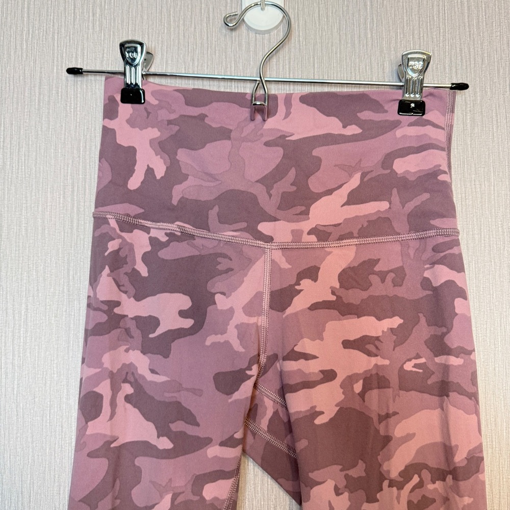 Lululemon Align Pant II 25" Incognito Camo Pink Taupe Multi Size 4 - Picture 6 of 8